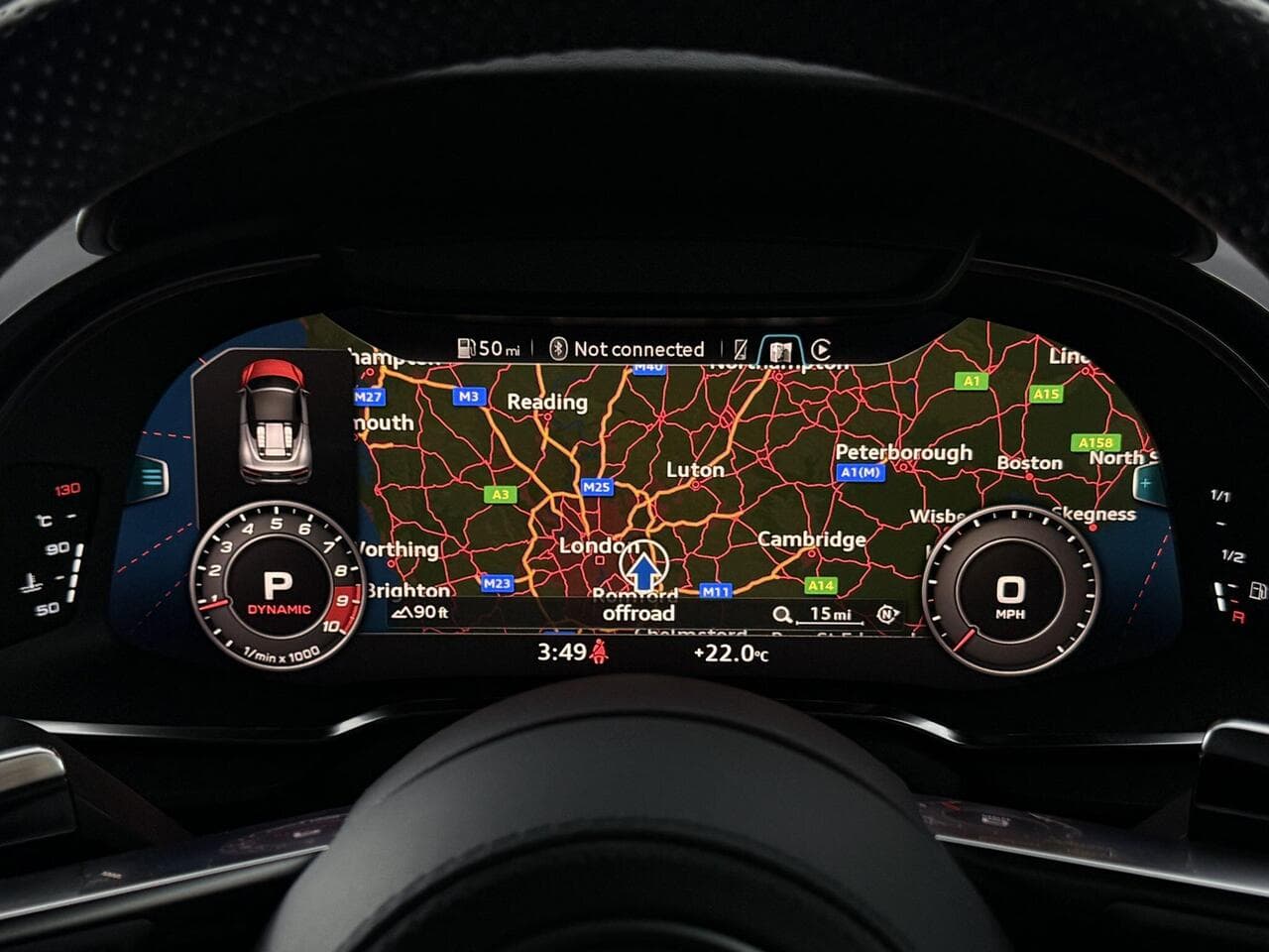Audi R8 thumbnail Driver Instruments