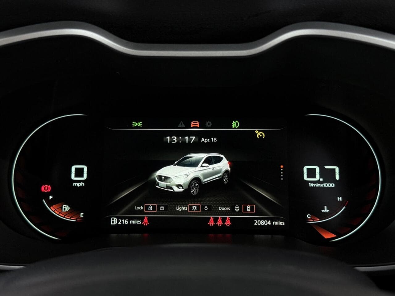 MG MG ZS thumbnail Driver Instruments