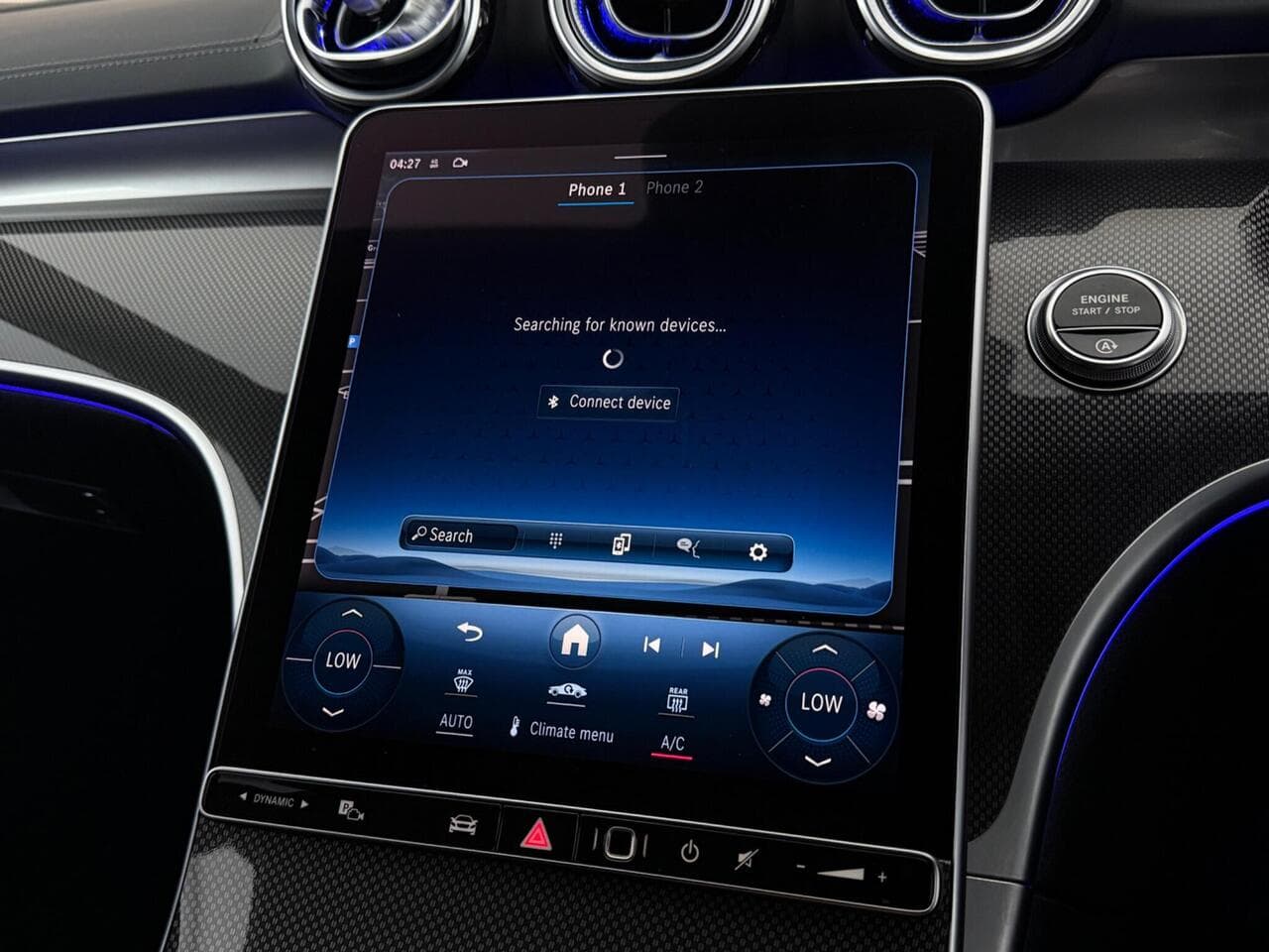 Mercedes-Benz C Class thumbnail Infotainment System