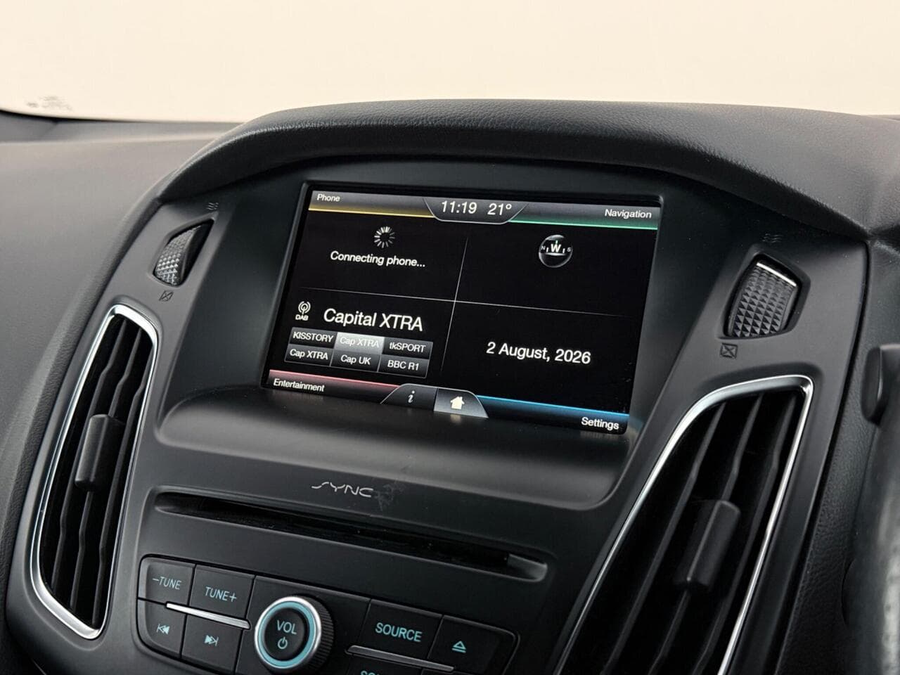 Ford Focus thumbnail Infotainment System