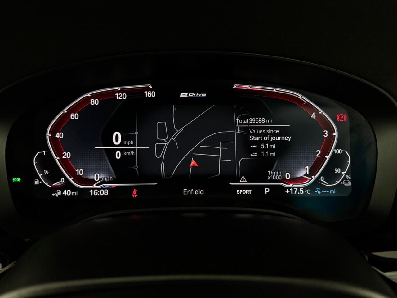 BMW 5 Series thumbnail Driver Instruments