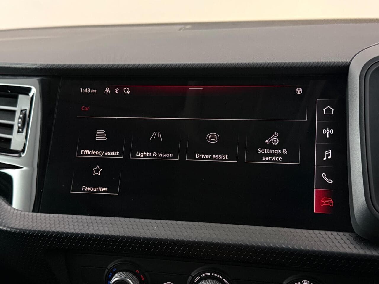 Audi A1 thumbnail Infotainment System