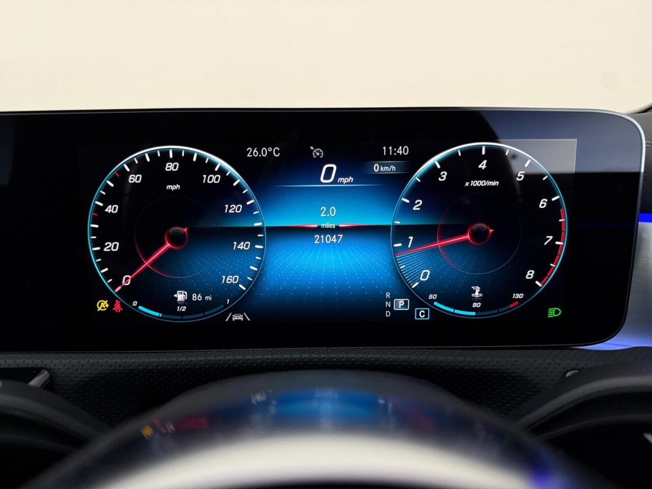 Mercedes-Benz CLA thumbnail Driver Instruments