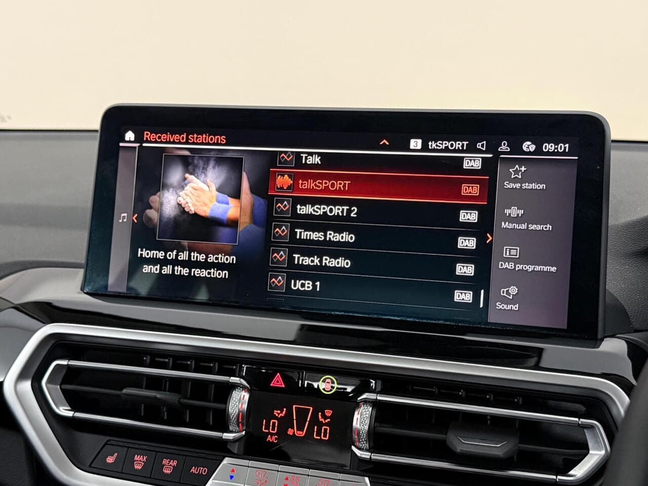 BMW X3 thumbnail Infotainment System