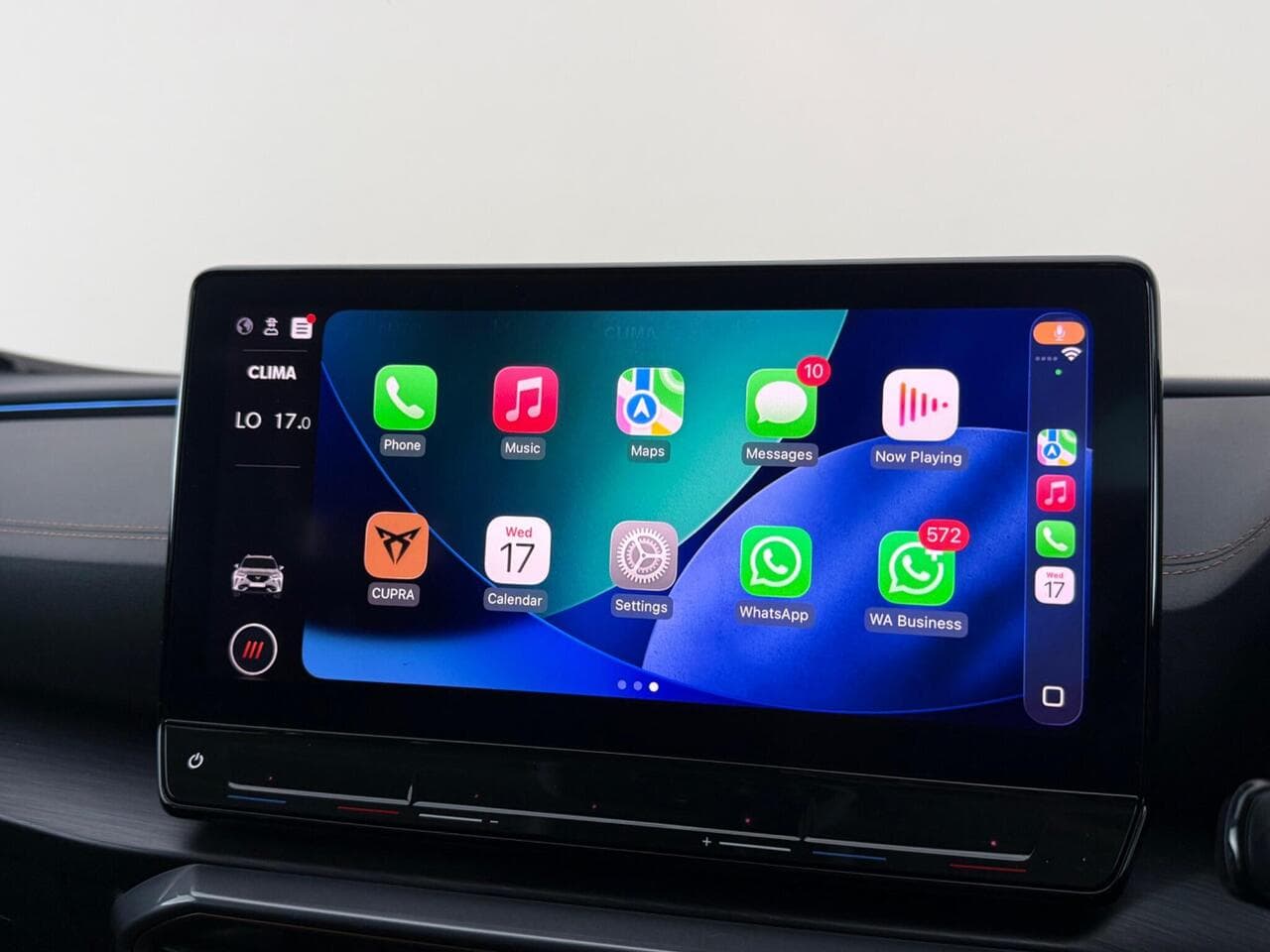 CUPRA Formentor thumbnail Infotainment System