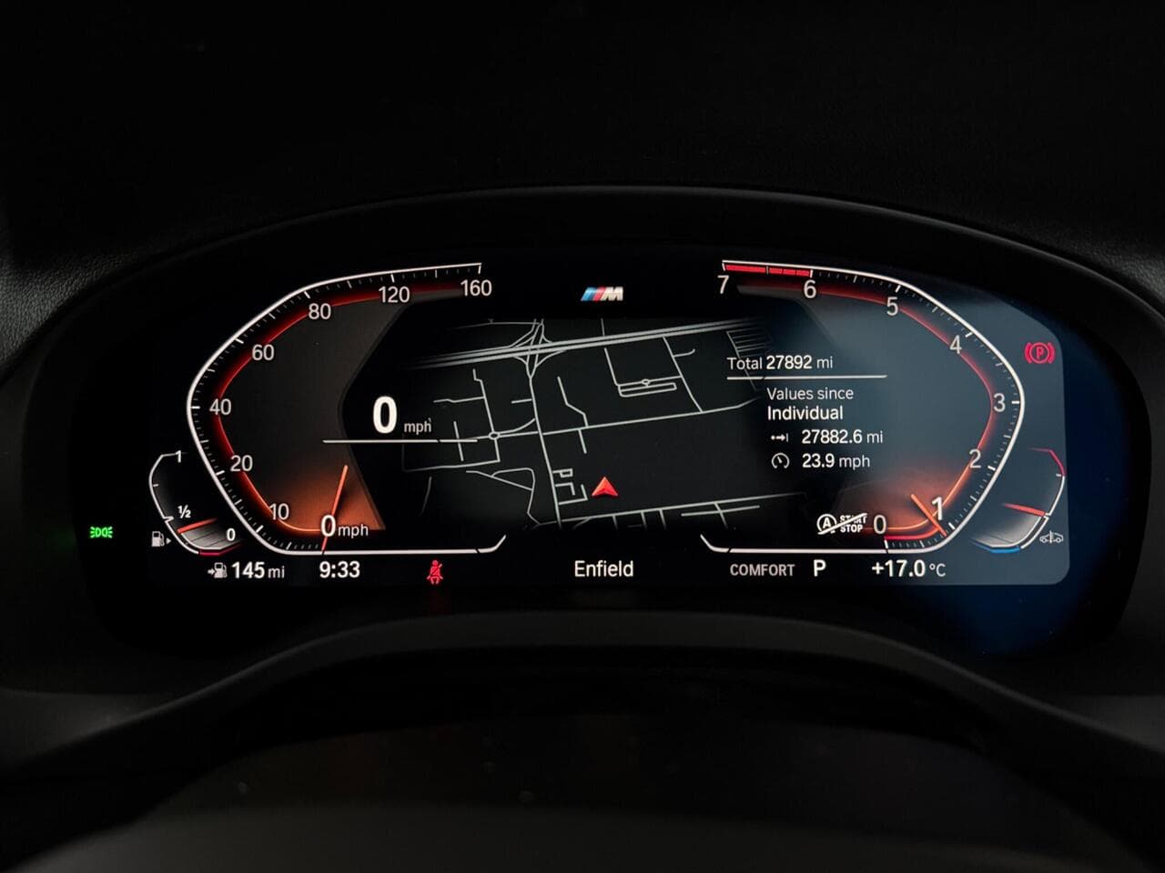 BMW X3 thumbnail Driver Instruments