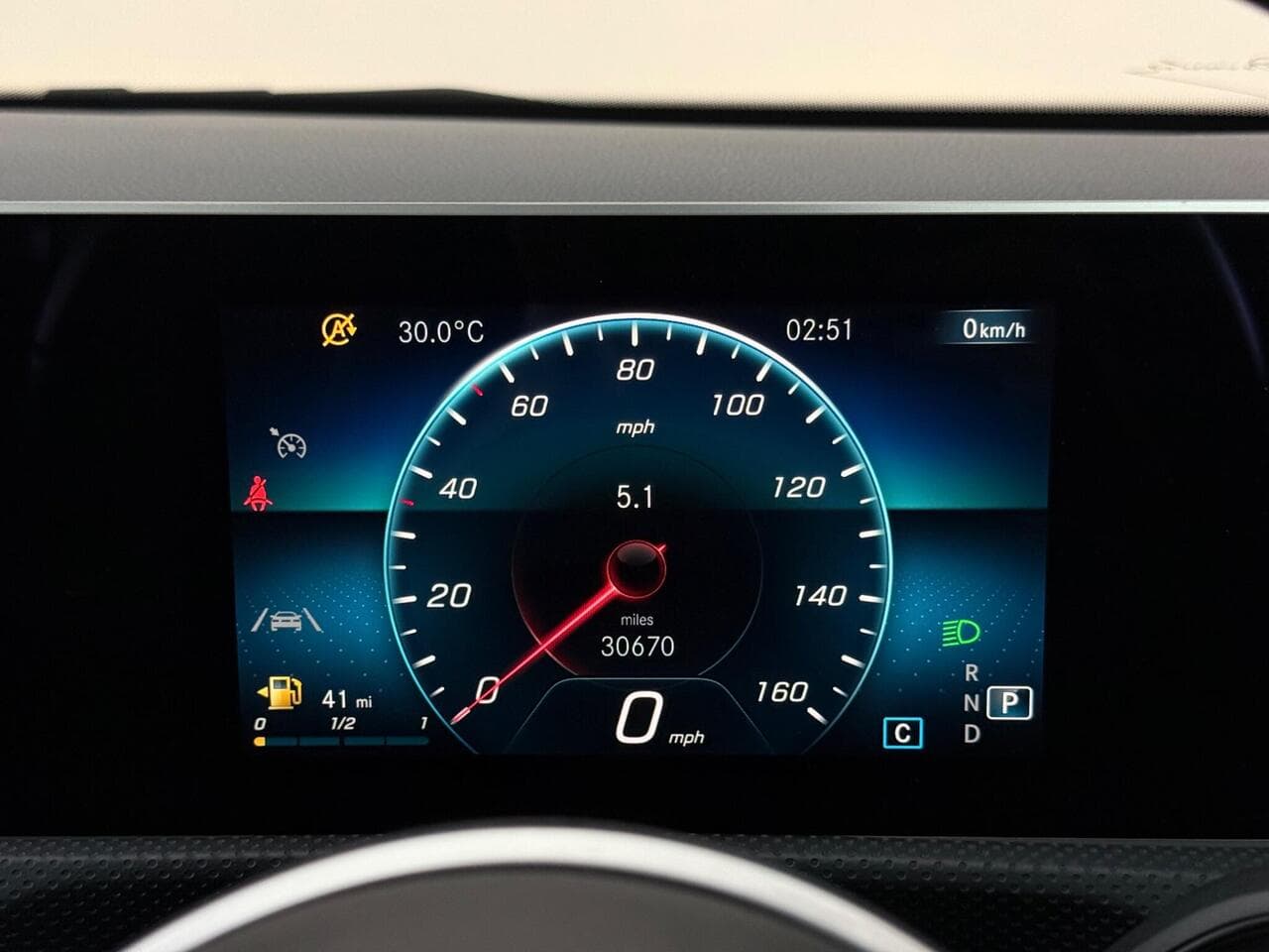 Mercedes-Benz A Class thumbnail Driver Instruments