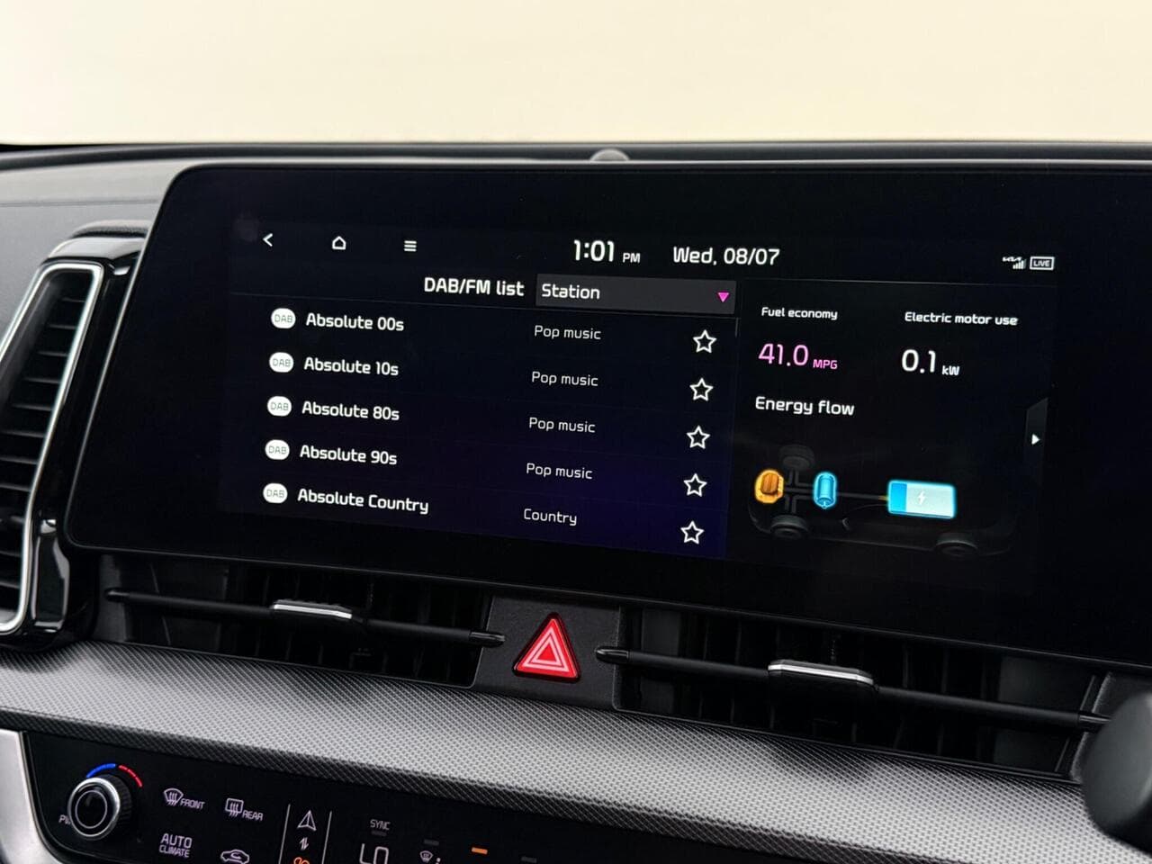 Kia Sportage thumbnail Infotainment System
