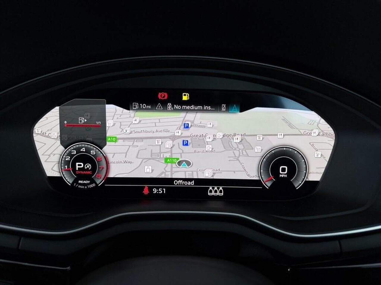 Audi A5 thumbnail Driver Instruments