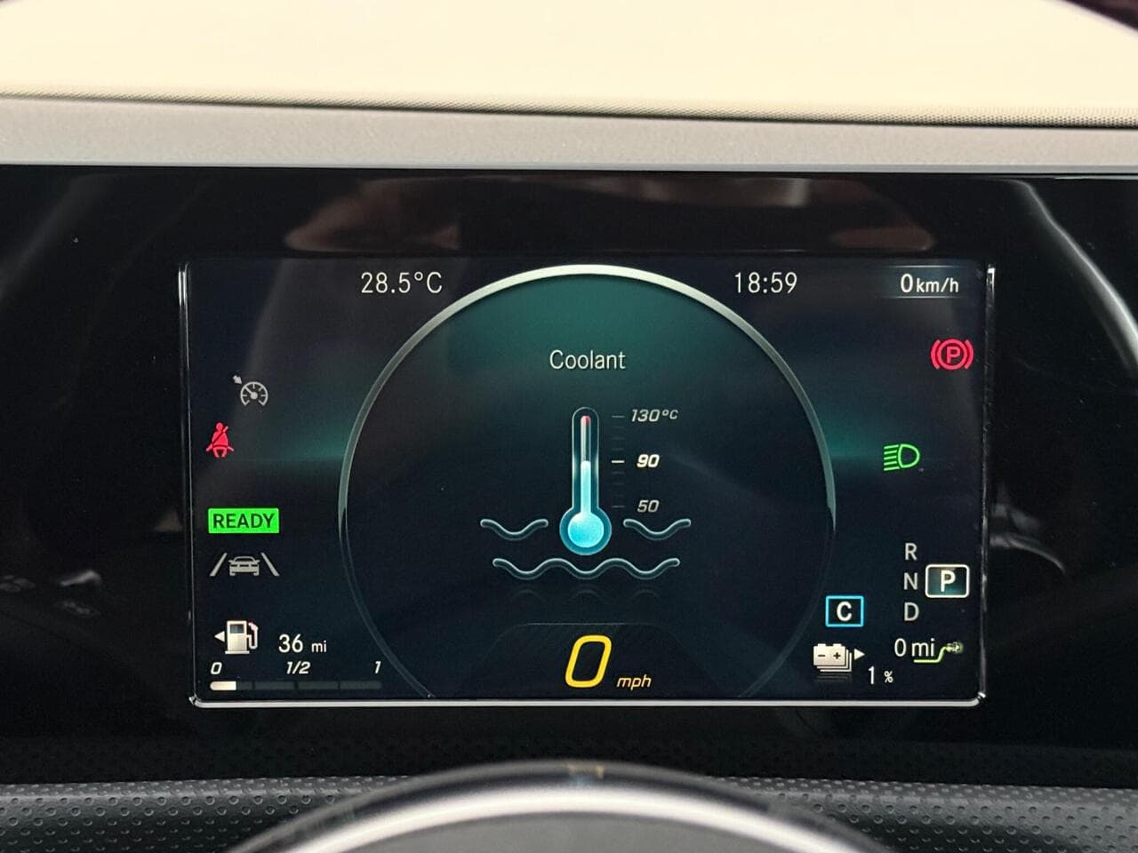 Mercedes-Benz A Class thumbnail Driver Instruments