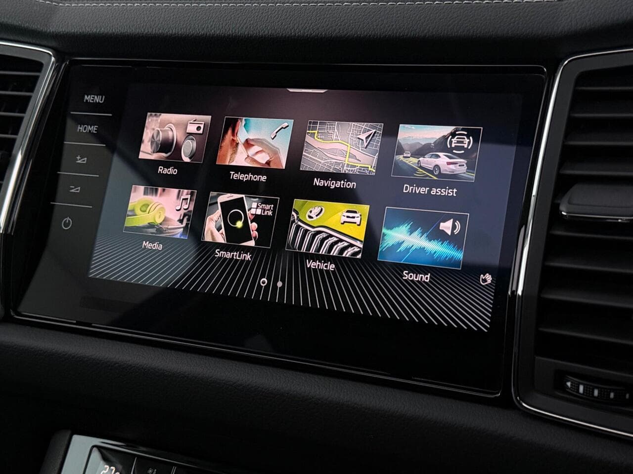 Skoda Kodiaq thumbnail Infotainment System