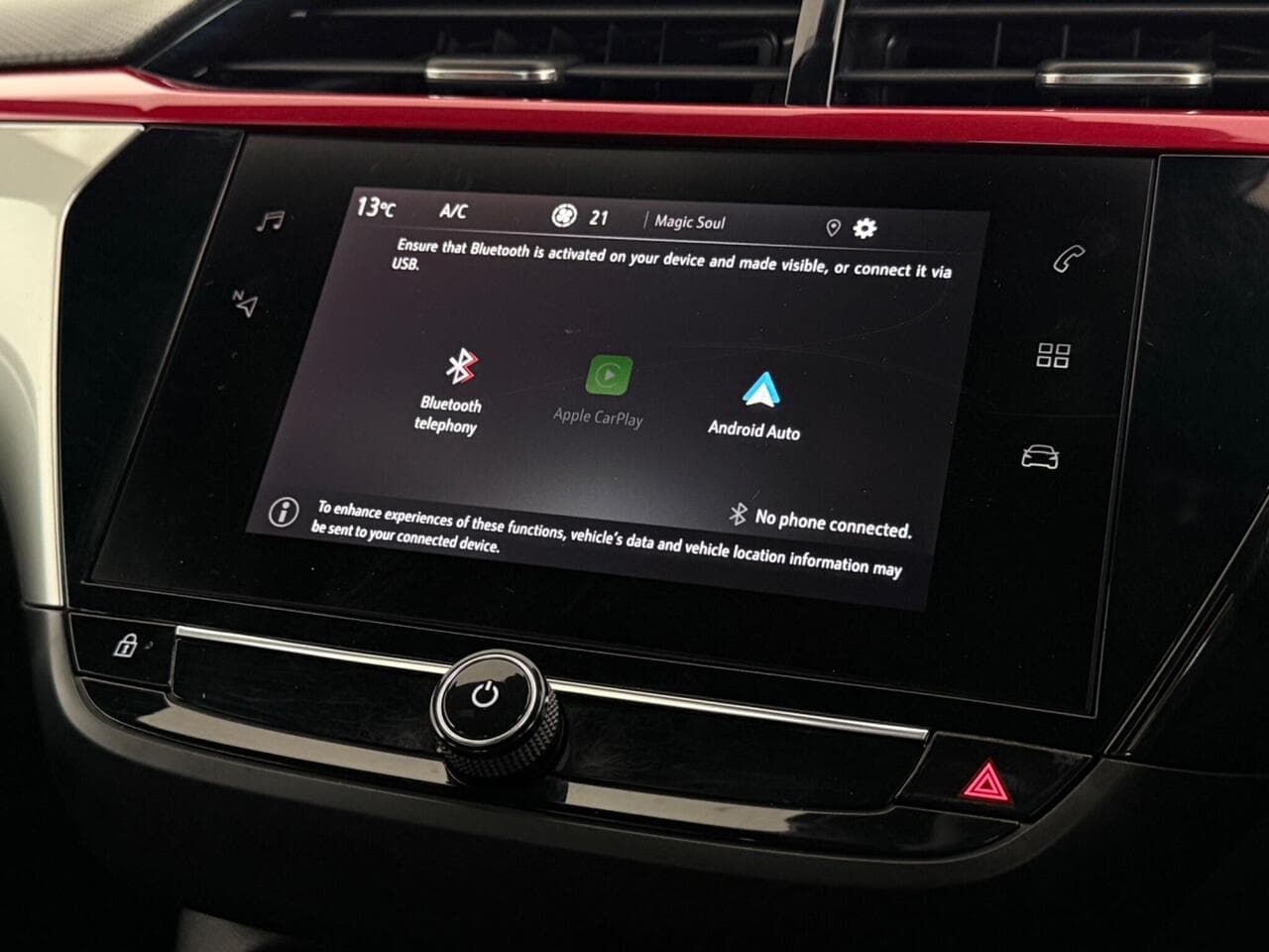 Vauxhall Corsa thumbnail Infotainment System
