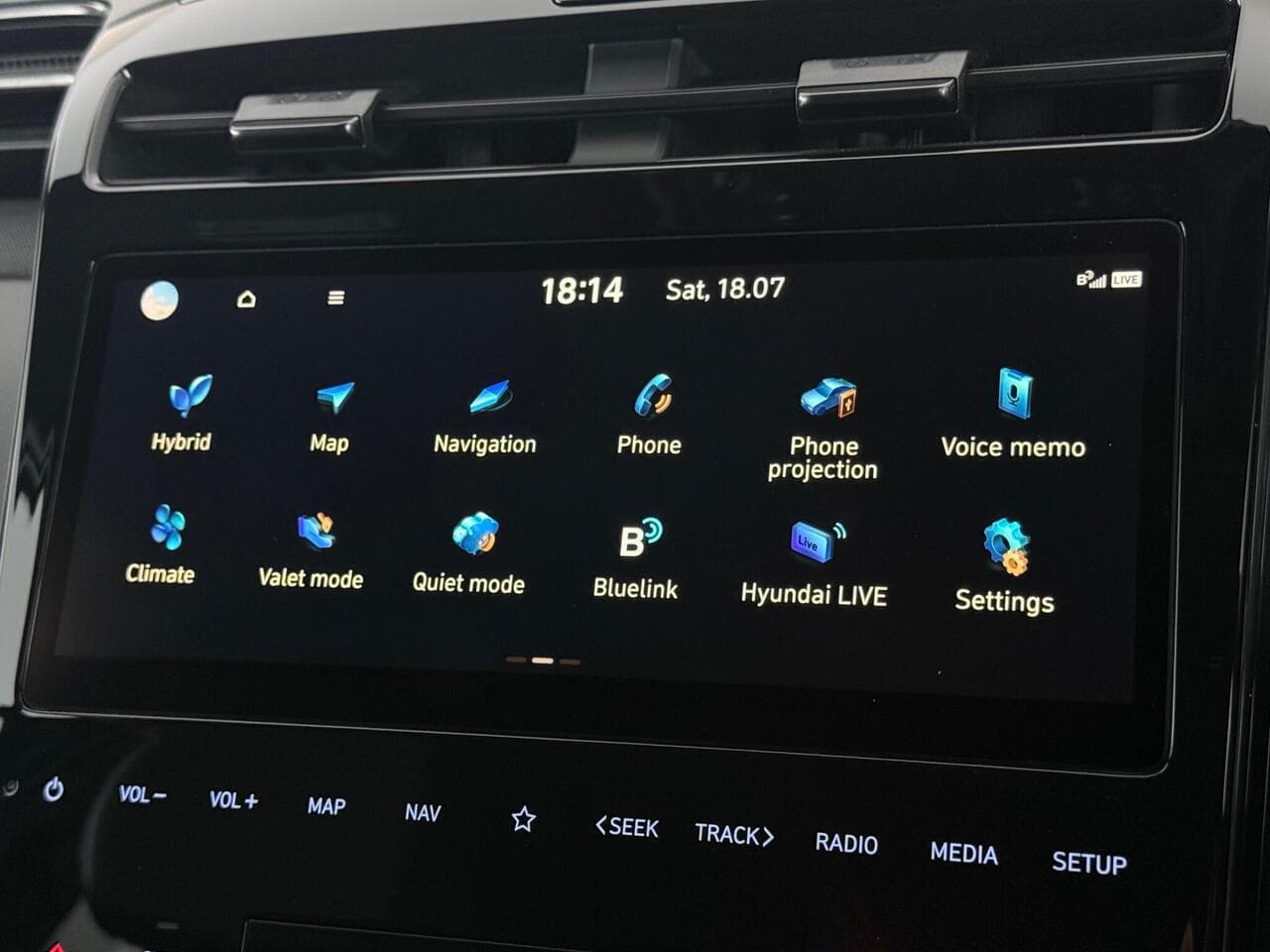 Hyundai TUCSON thumbnail Infotainment System