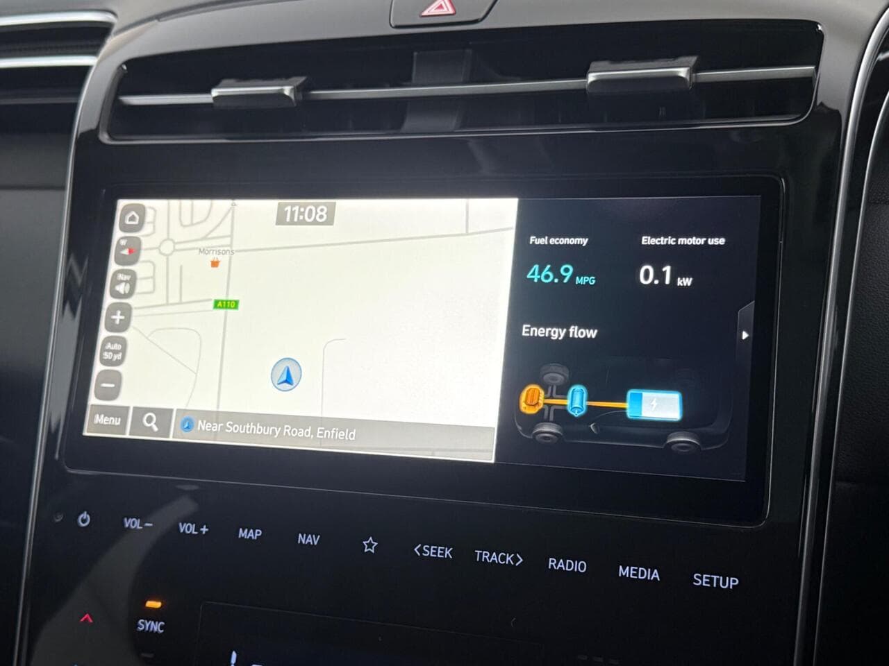Hyundai TUCSON thumbnail Infotainment System