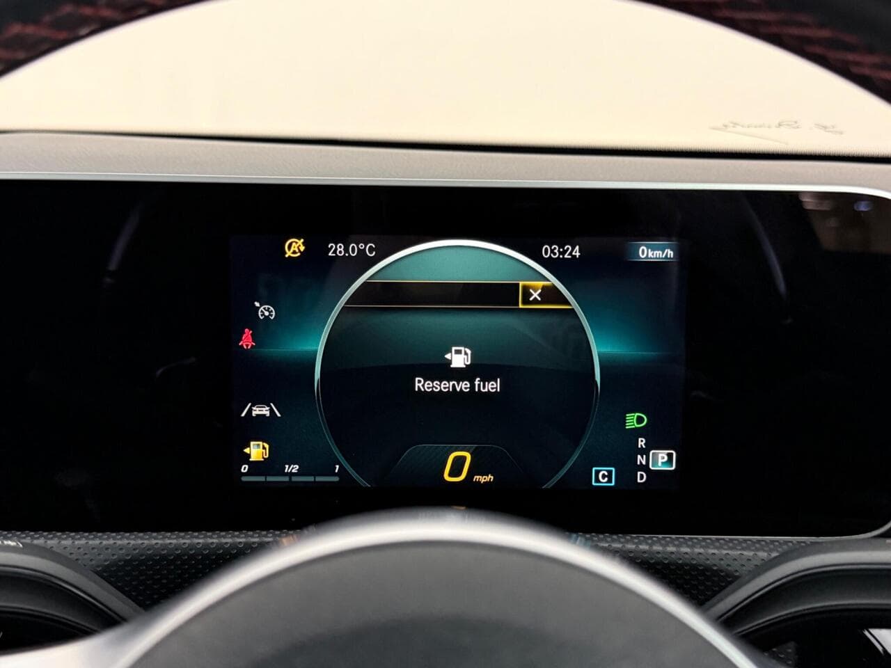 Mercedes-Benz A Class thumbnail Driver Instruments