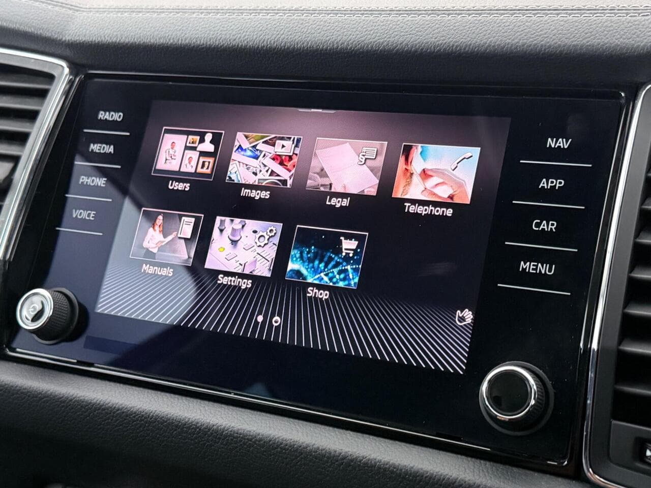 Skoda Kodiaq thumbnail Infotainment System