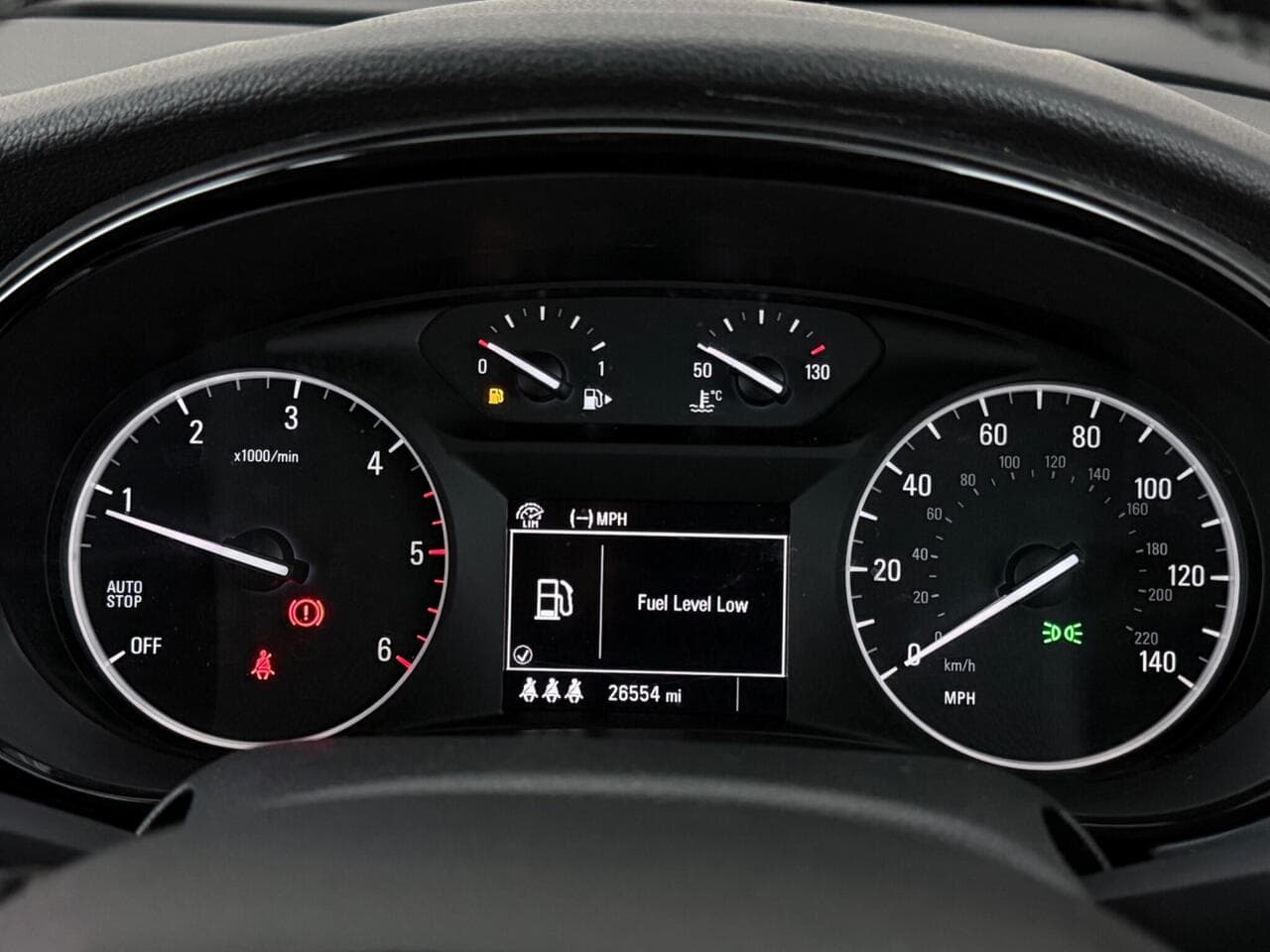 Vauxhall Mokka X thumbnail Driver Instruments