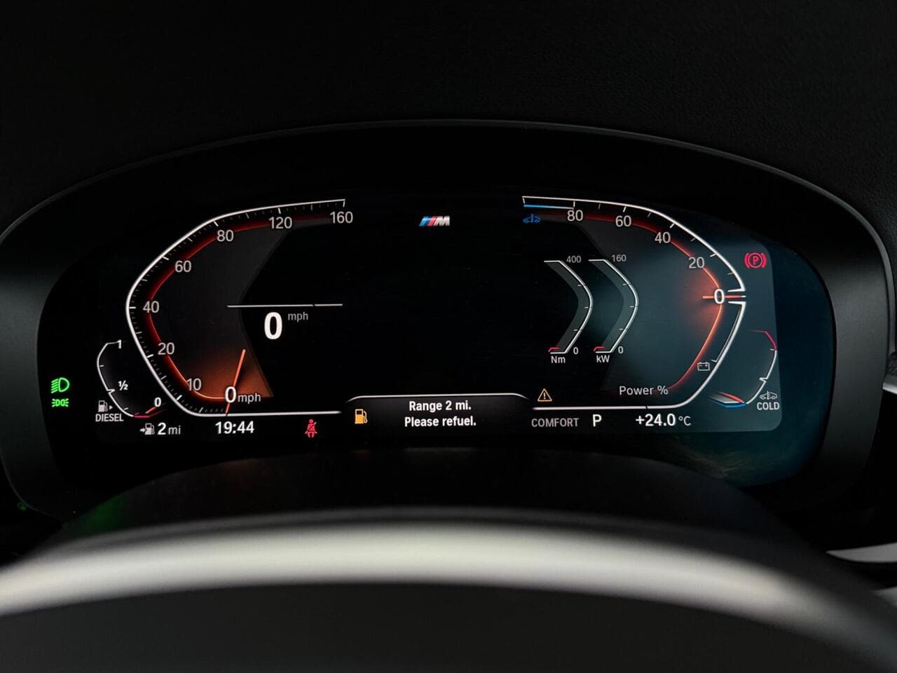 BMW 5 Series thumbnail Driver Instruments