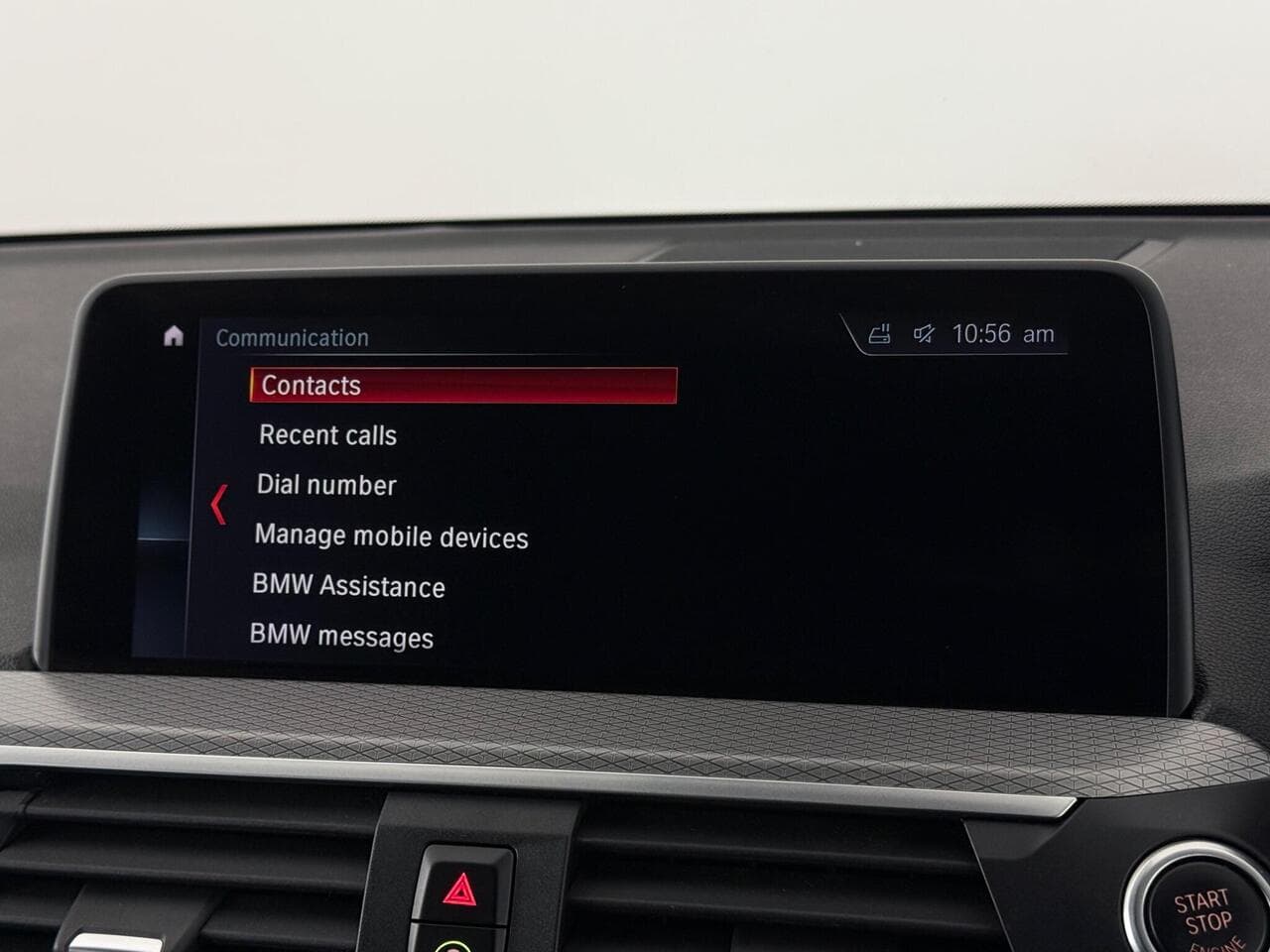 BMW X3 thumbnail Infotainment System