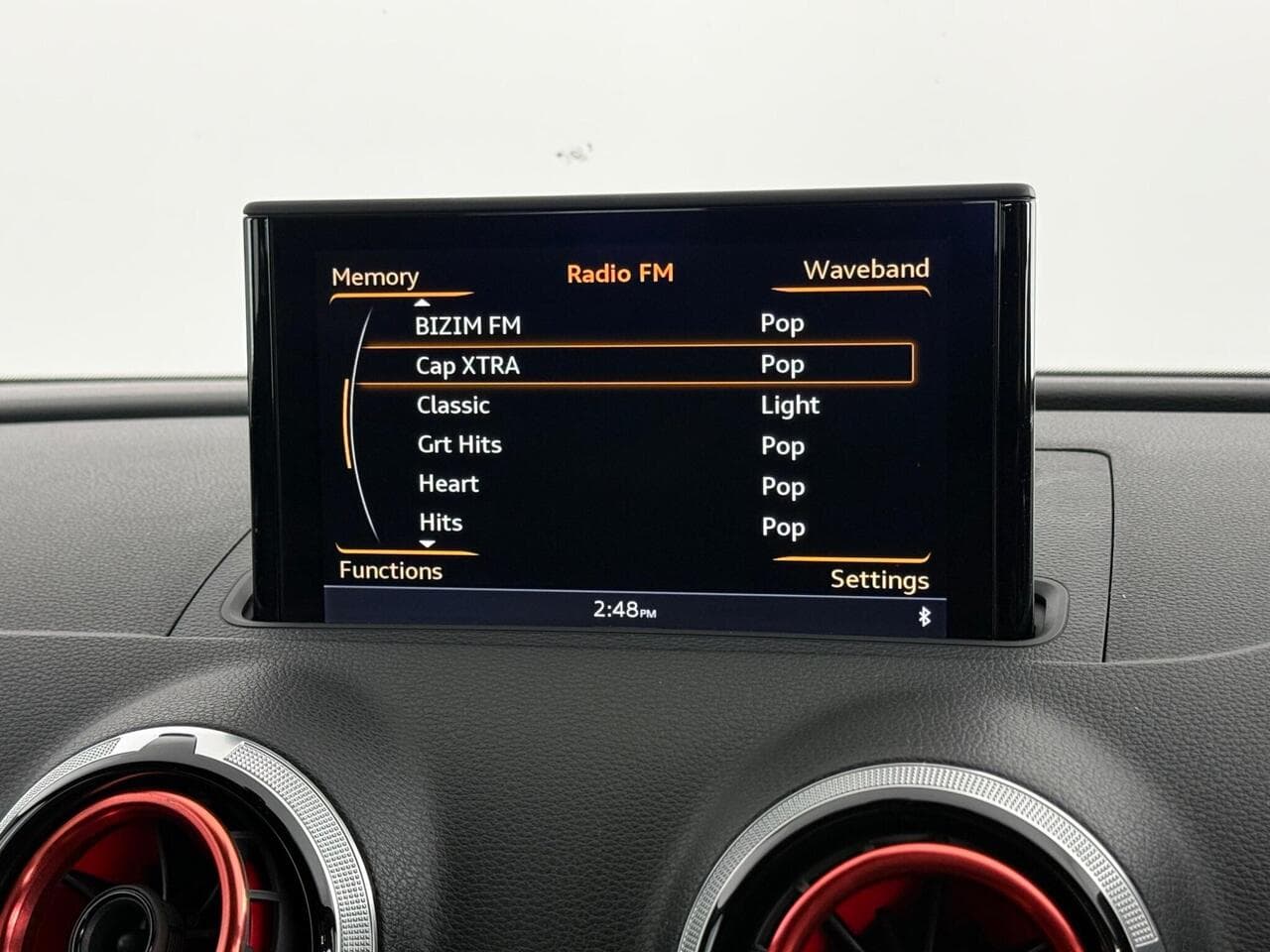 Audi RS3 thumbnail Infotainment System
