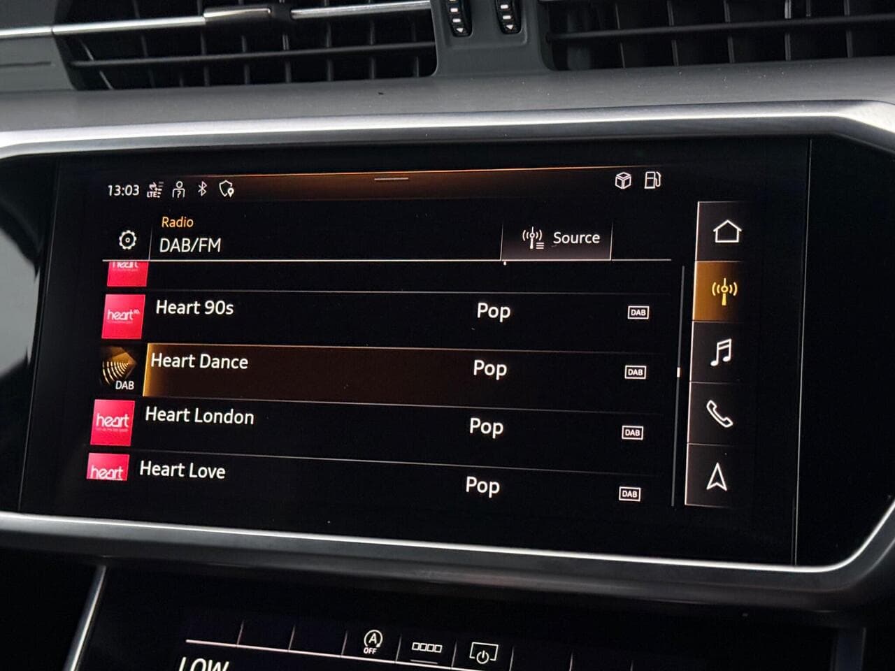 Audi A6 Saloon thumbnail Infotainment System