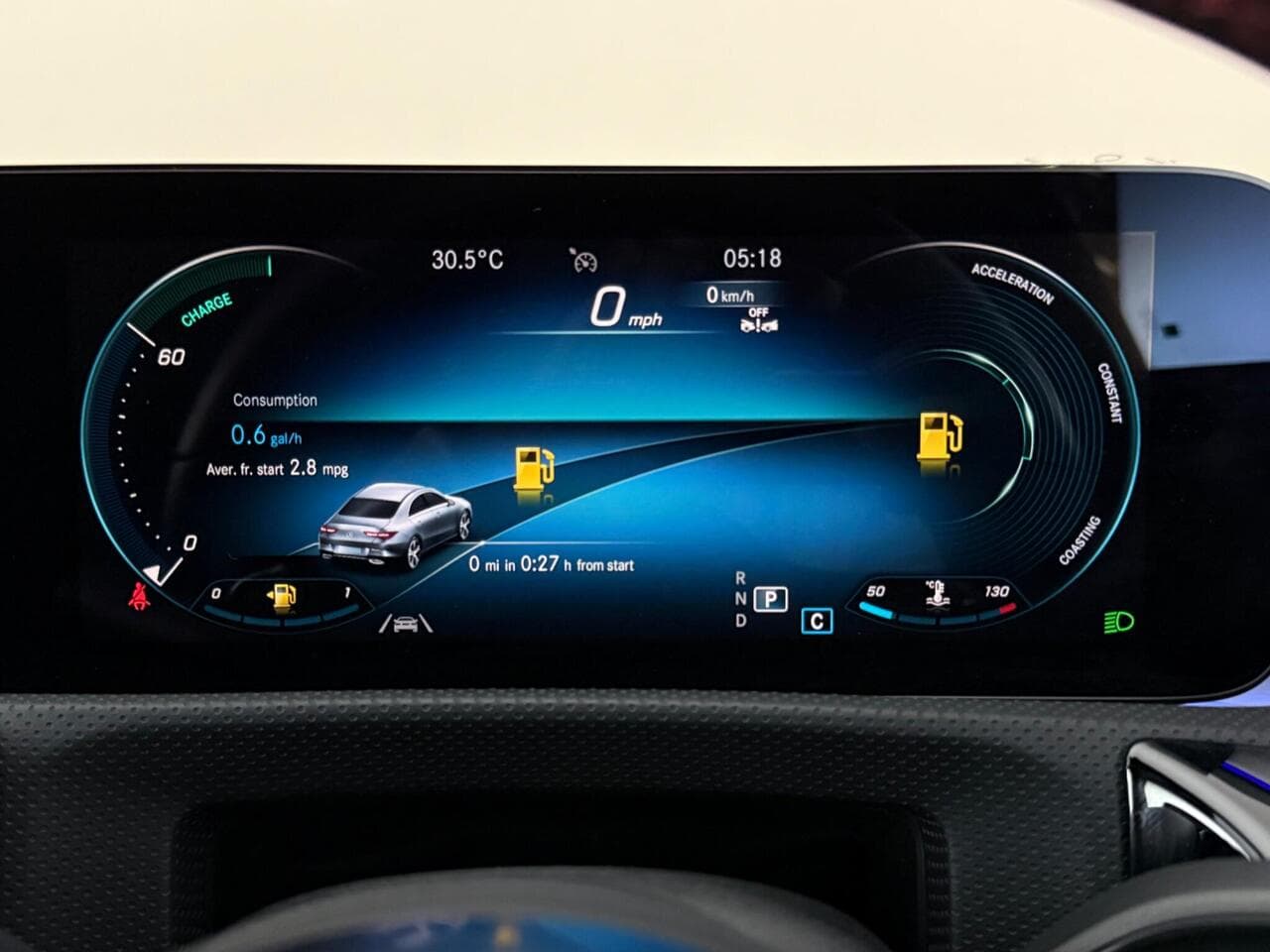 Mercedes-Benz CLA thumbnail Driver Instruments
