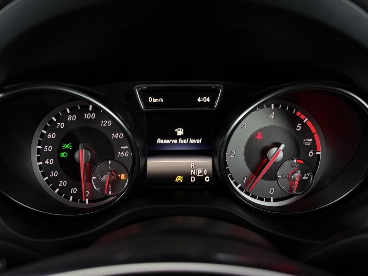 Mercedes-Benz GLA thumbnail Driver Instruments