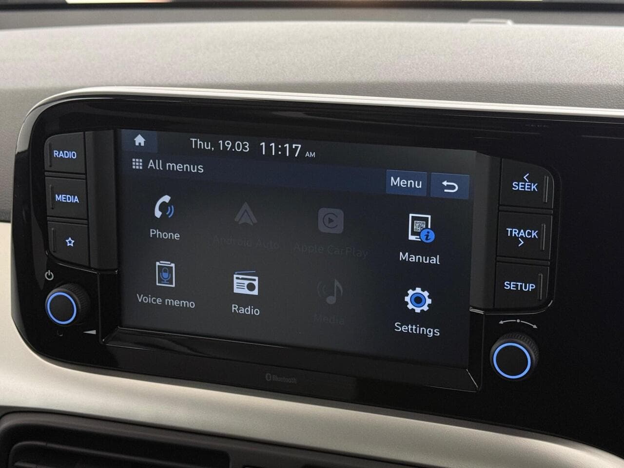 Hyundai i10 thumbnail Infotainment System