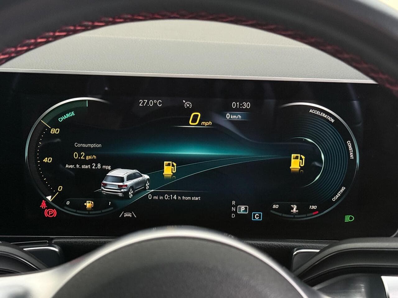 Mercedes-Benz GLB thumbnail Driver Instruments