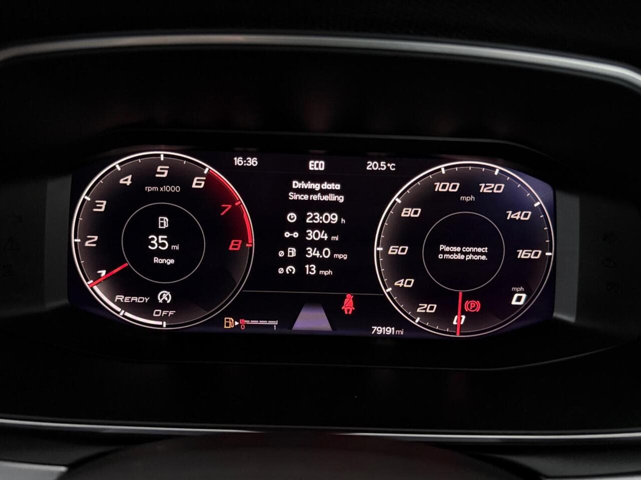 SEAT Leon thumbnail Driver Instruments