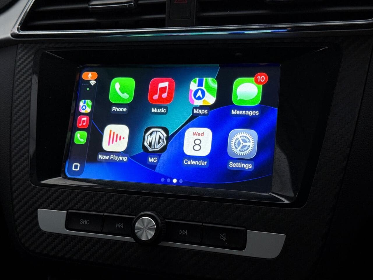 MG MG ZS thumbnail Infotainment System