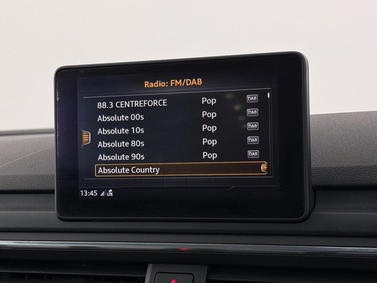 Audi A5 thumbnail Infotainment System