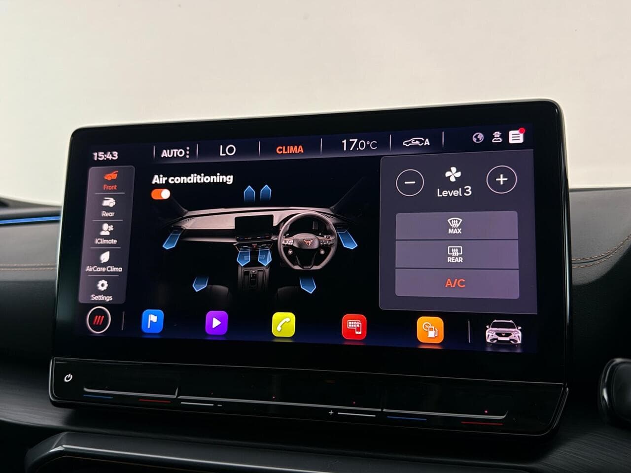 CUPRA Formentor thumbnail Infotainment System
