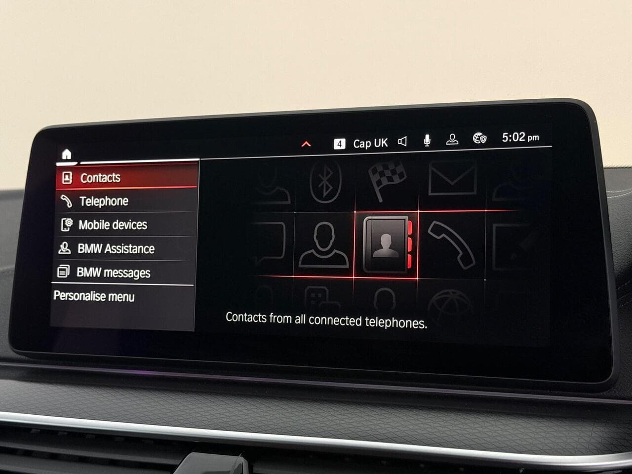 BMW 5 Series thumbnail Infotainment System