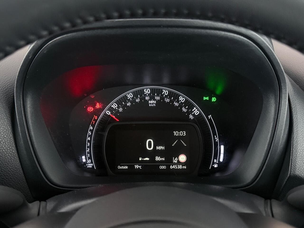Toyota Aygo X thumbnail Driver Instruments