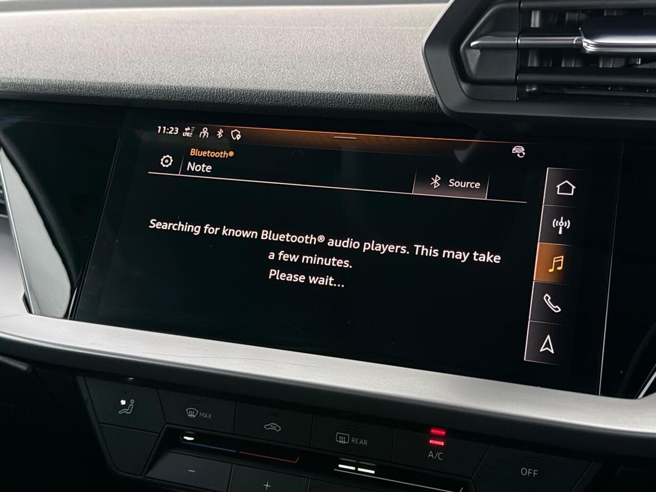 Audi A3 thumbnail Infotainment System