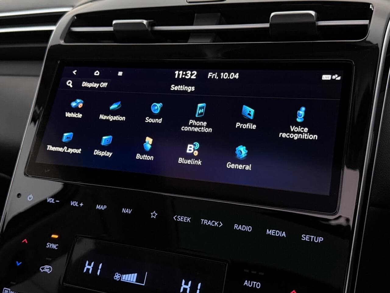 Hyundai TUCSON thumbnail Infotainment System
