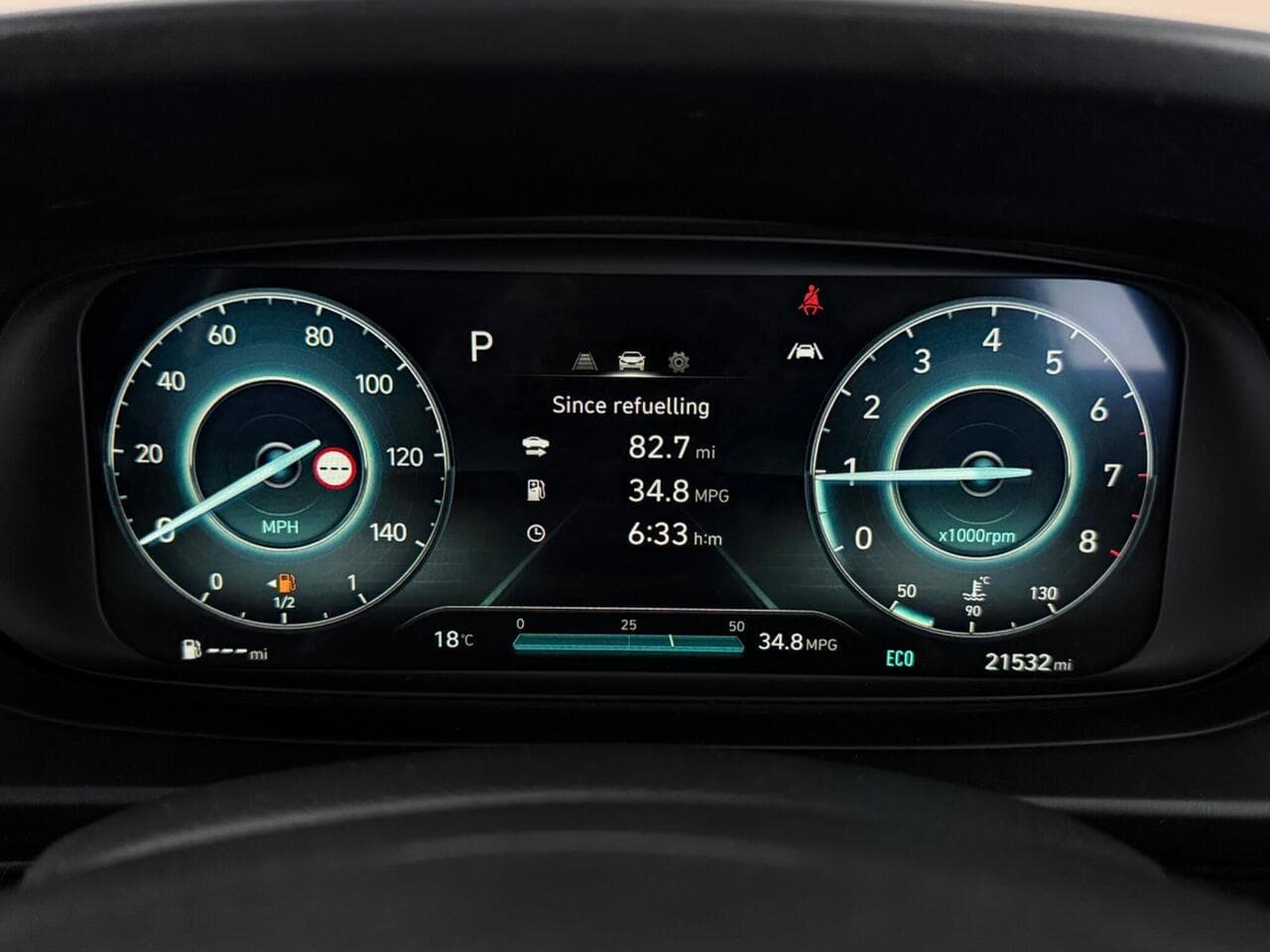 Hyundai BAYON thumbnail Driver Instruments