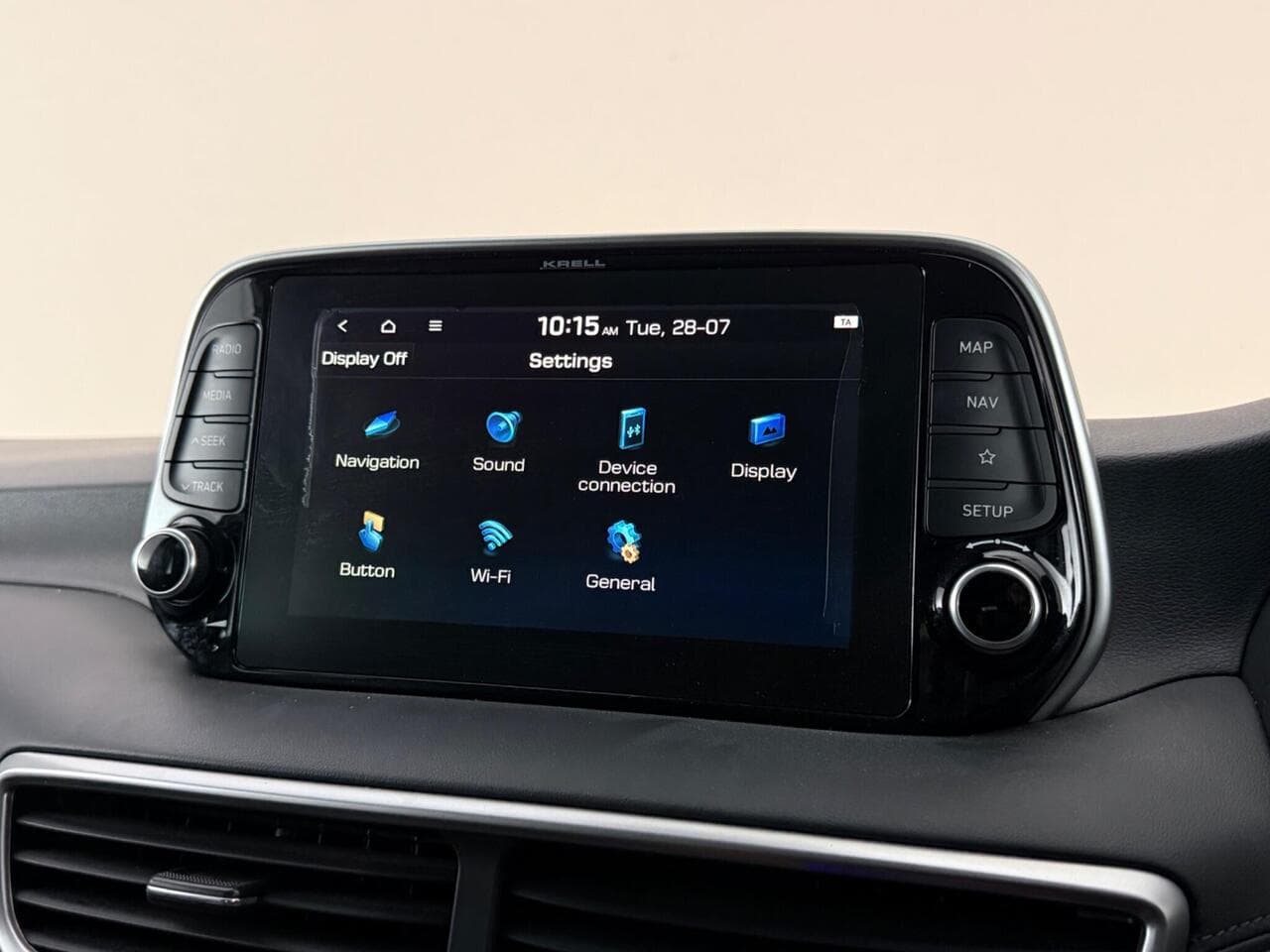 Hyundai TUCSON thumbnail Infotainment System