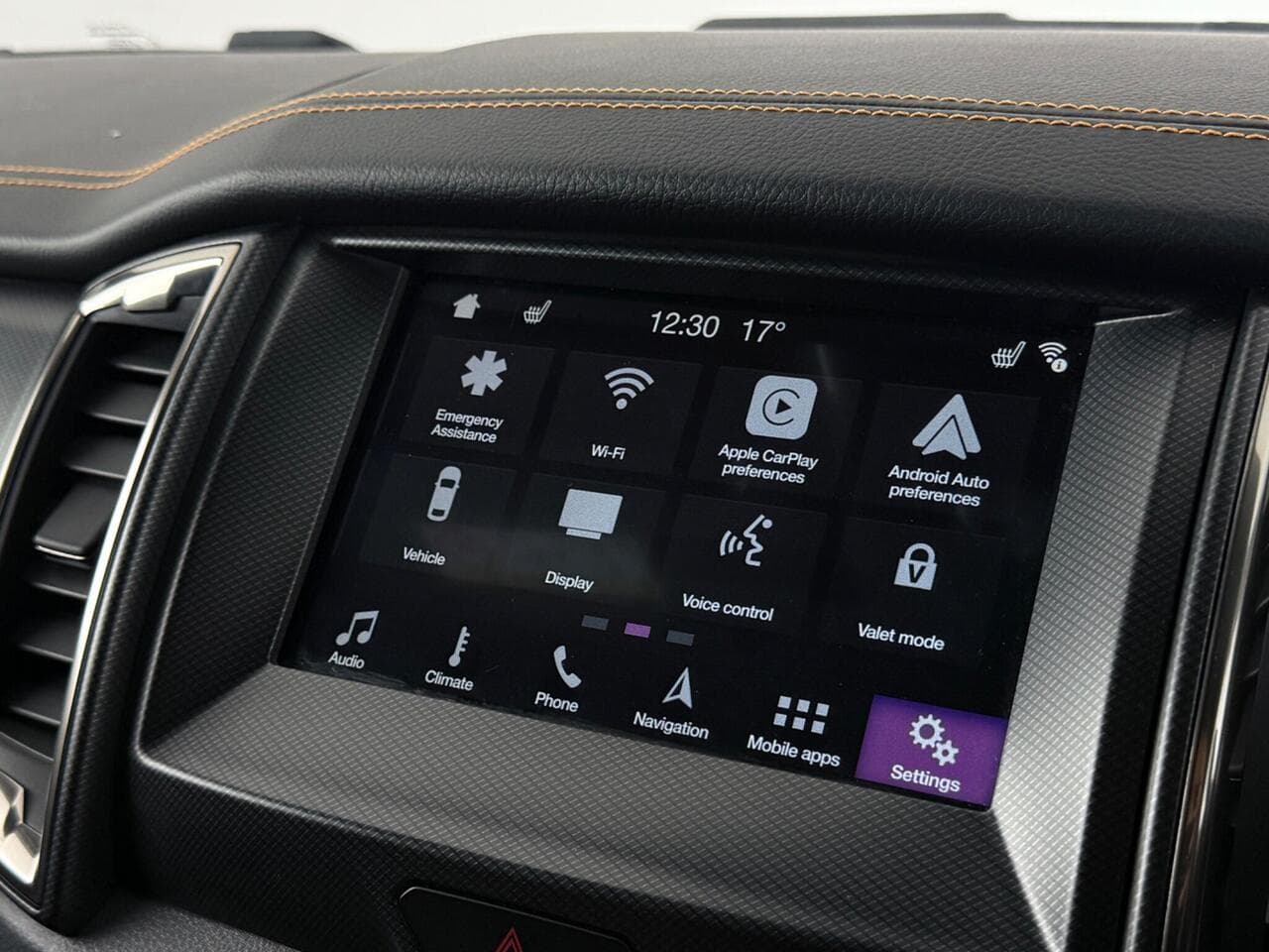 Ford Ranger thumbnail Infotainment System
