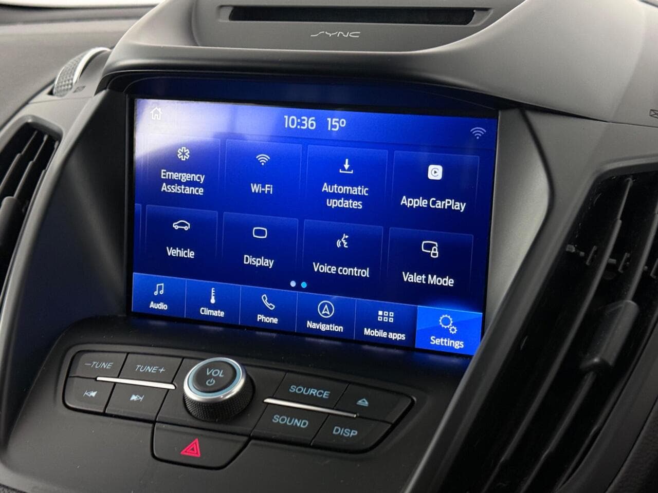 Ford Kuga thumbnail Infotainment System