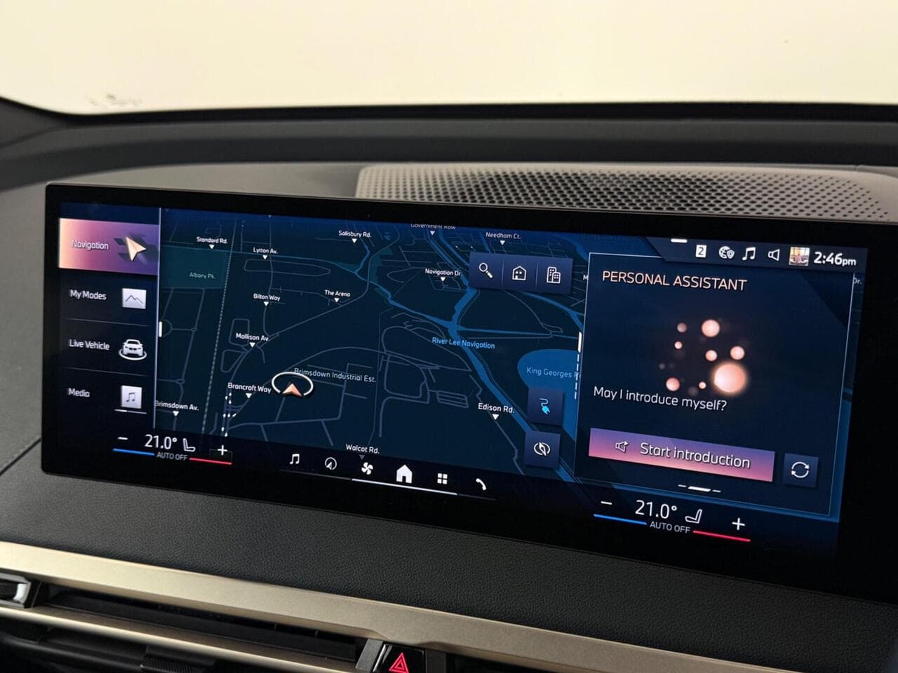 BMW iX thumbnail Infotainment System