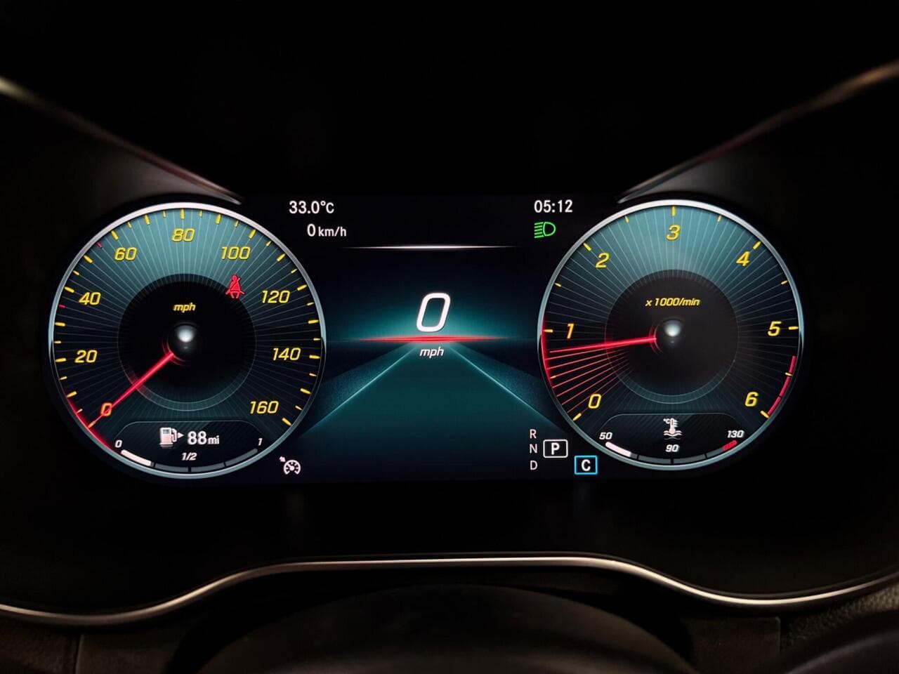 Mercedes-Benz GLC thumbnail Driver Instruments