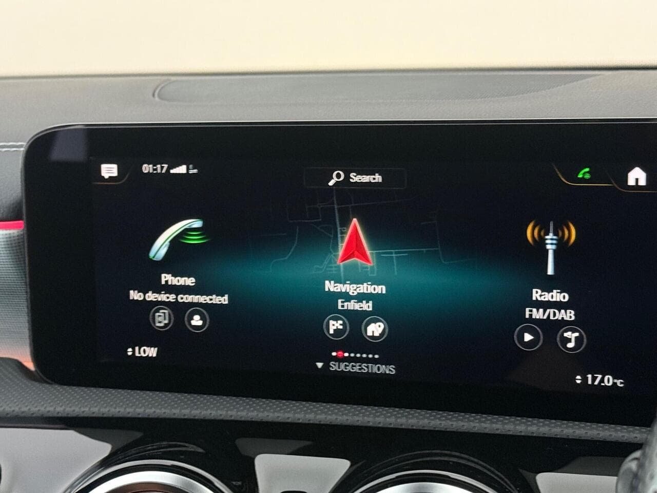 Mercedes-Benz A Class thumbnail Infotainment System