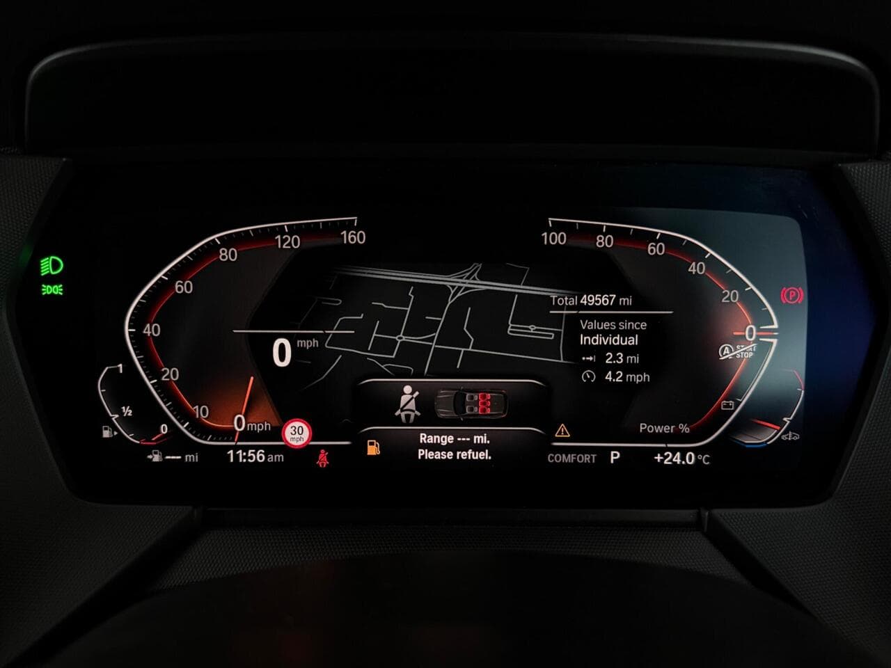 BMW 1 Series thumbnail Driver Instruments