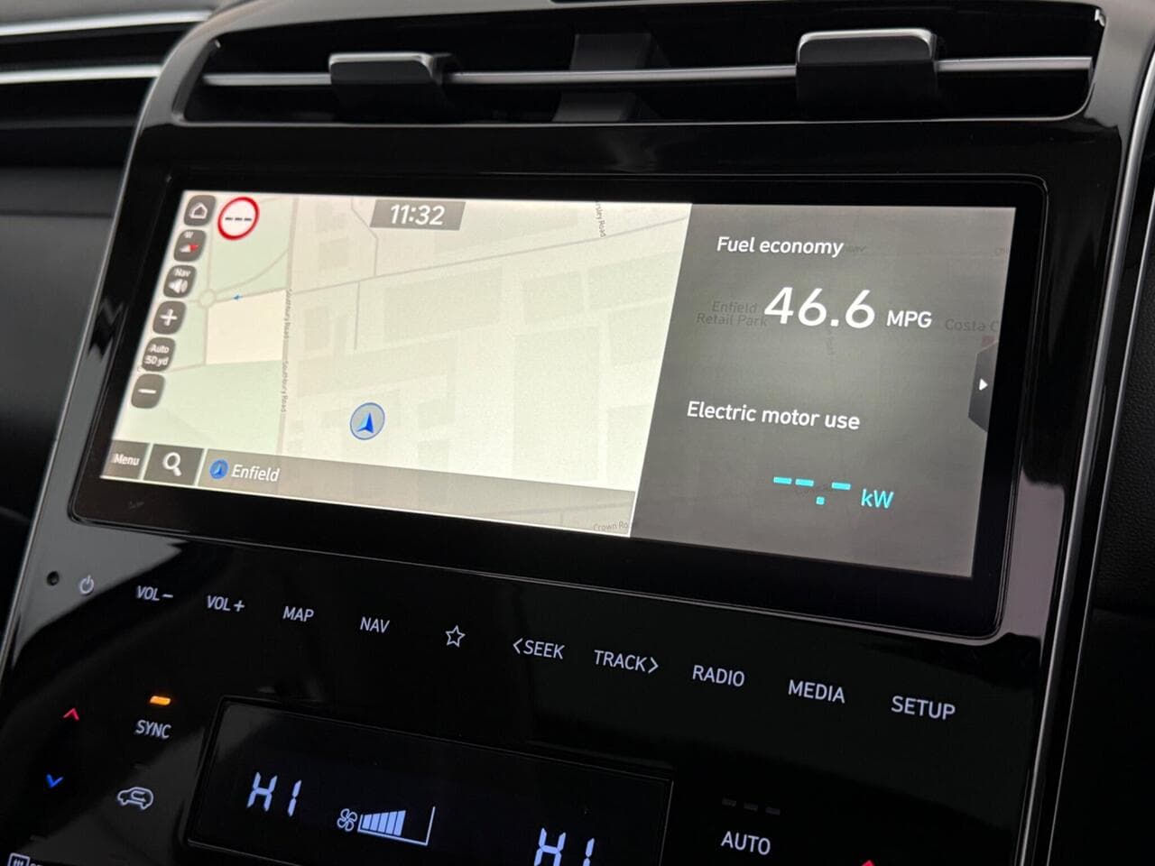 Hyundai TUCSON thumbnail Infotainment System