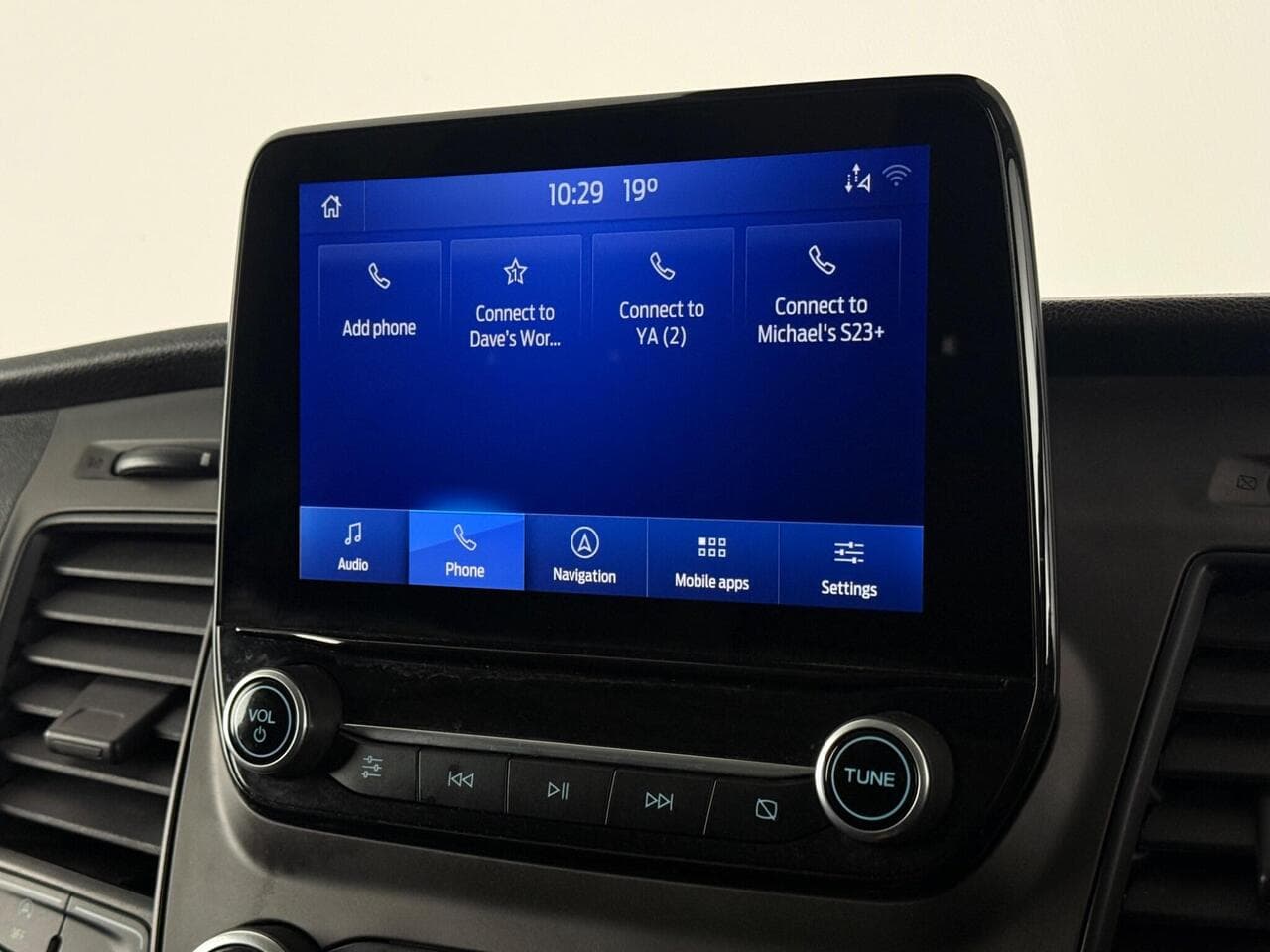 Ford Transit Custom thumbnail Infotainment System
