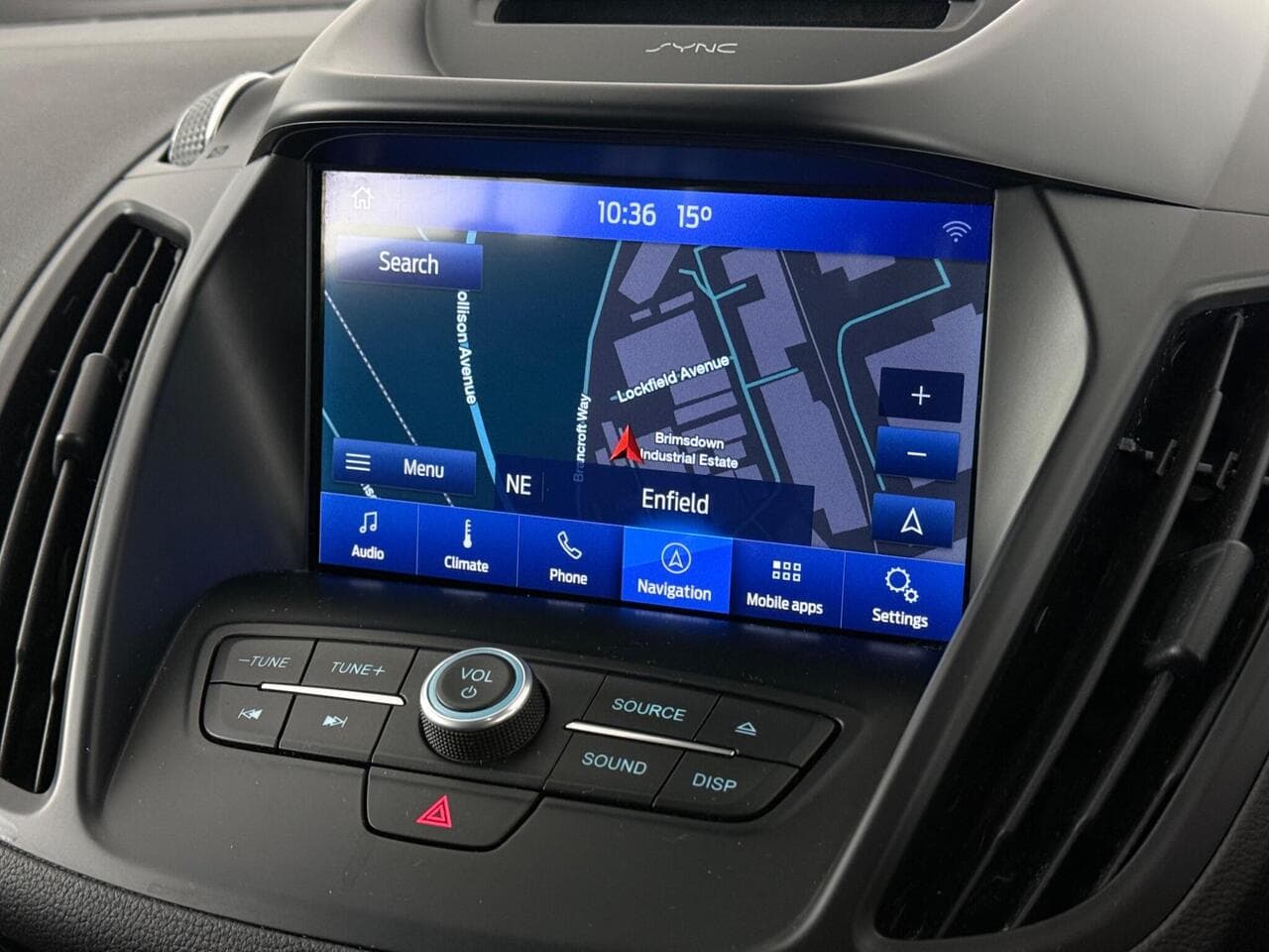 Ford Kuga thumbnail Infotainment System