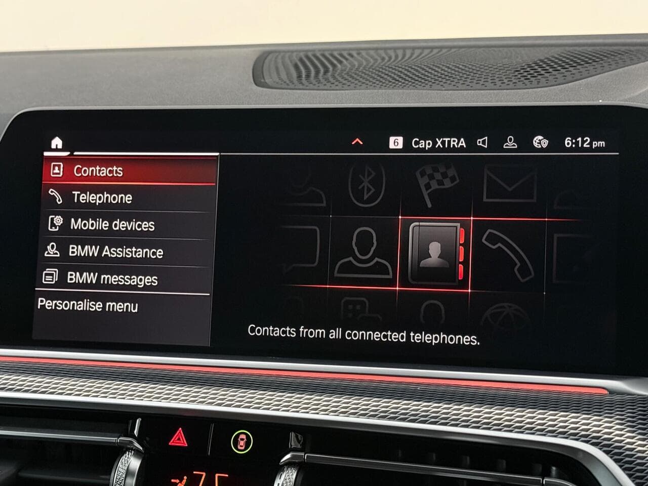 BMW X5 thumbnail Infotainment System