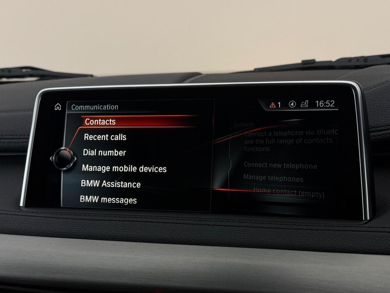 BMW X6 thumbnail Infotainment System